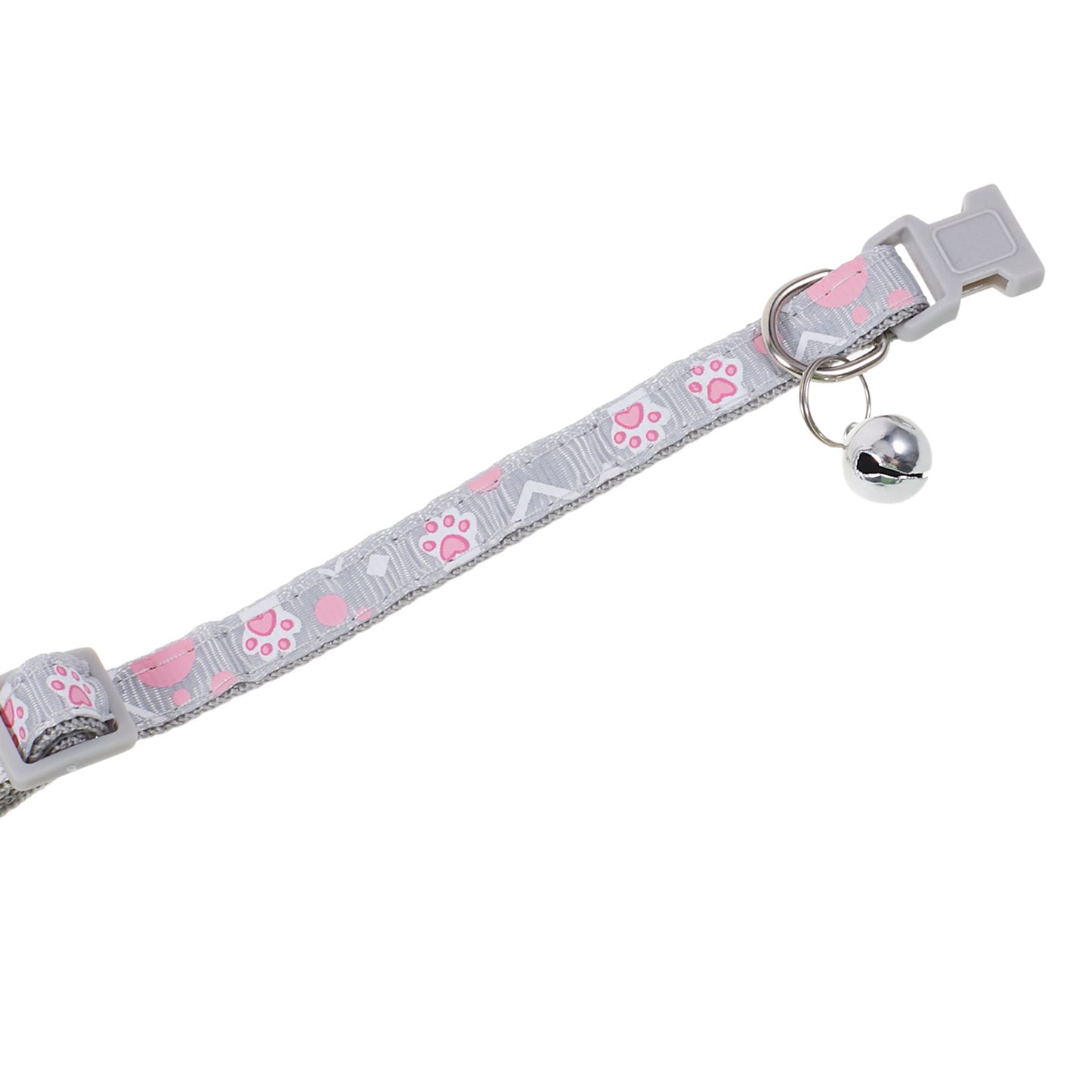 For Airtag Tracker Protective Silicone Case Adjustable Cat Puppy Pet Collar with Bell