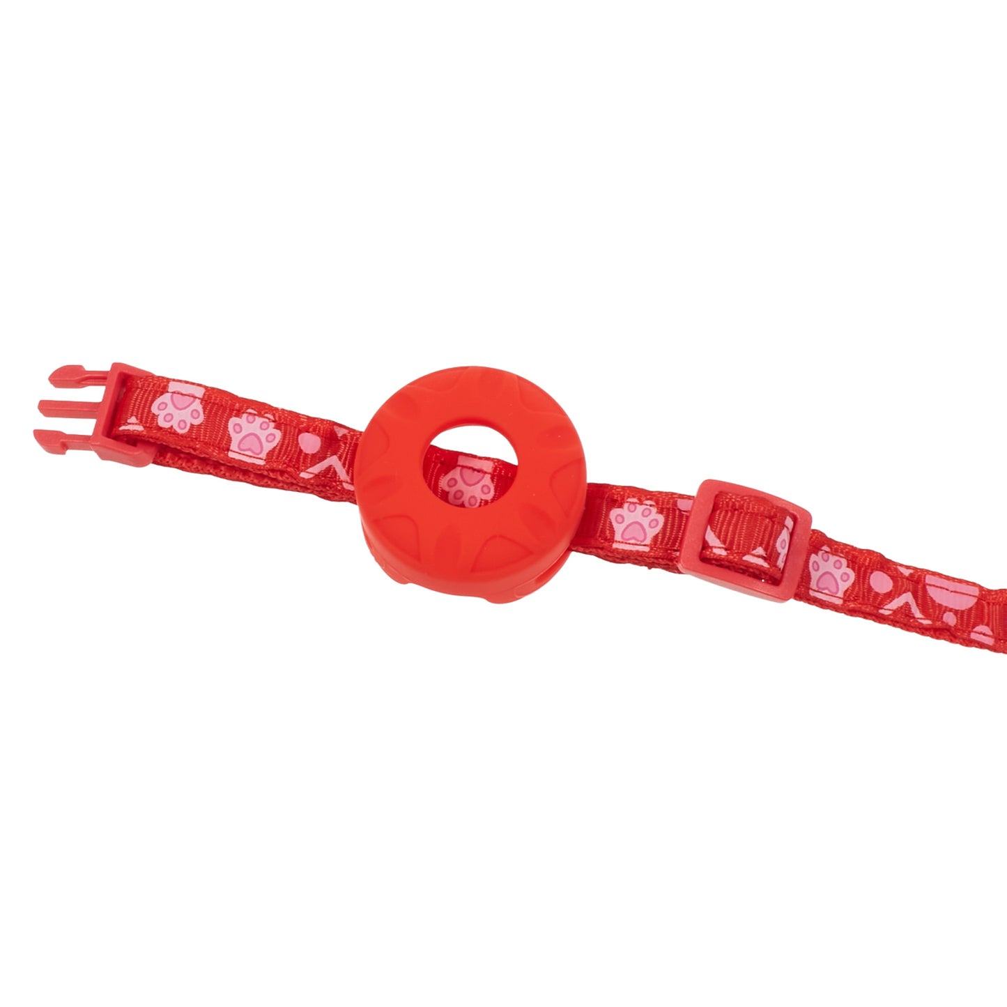 For Airtag Tracker Protective Silicone Case Adjustable Cat Puppy Pet Collar with Bell