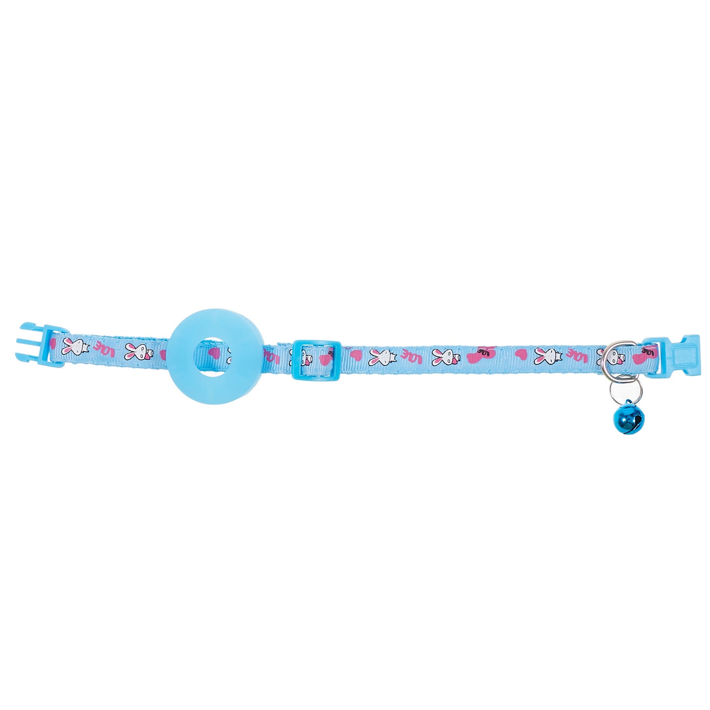 Silicone Case for AirTag Tracker Adjustable Pet Collar Anti-lost Cat Collar with Bell