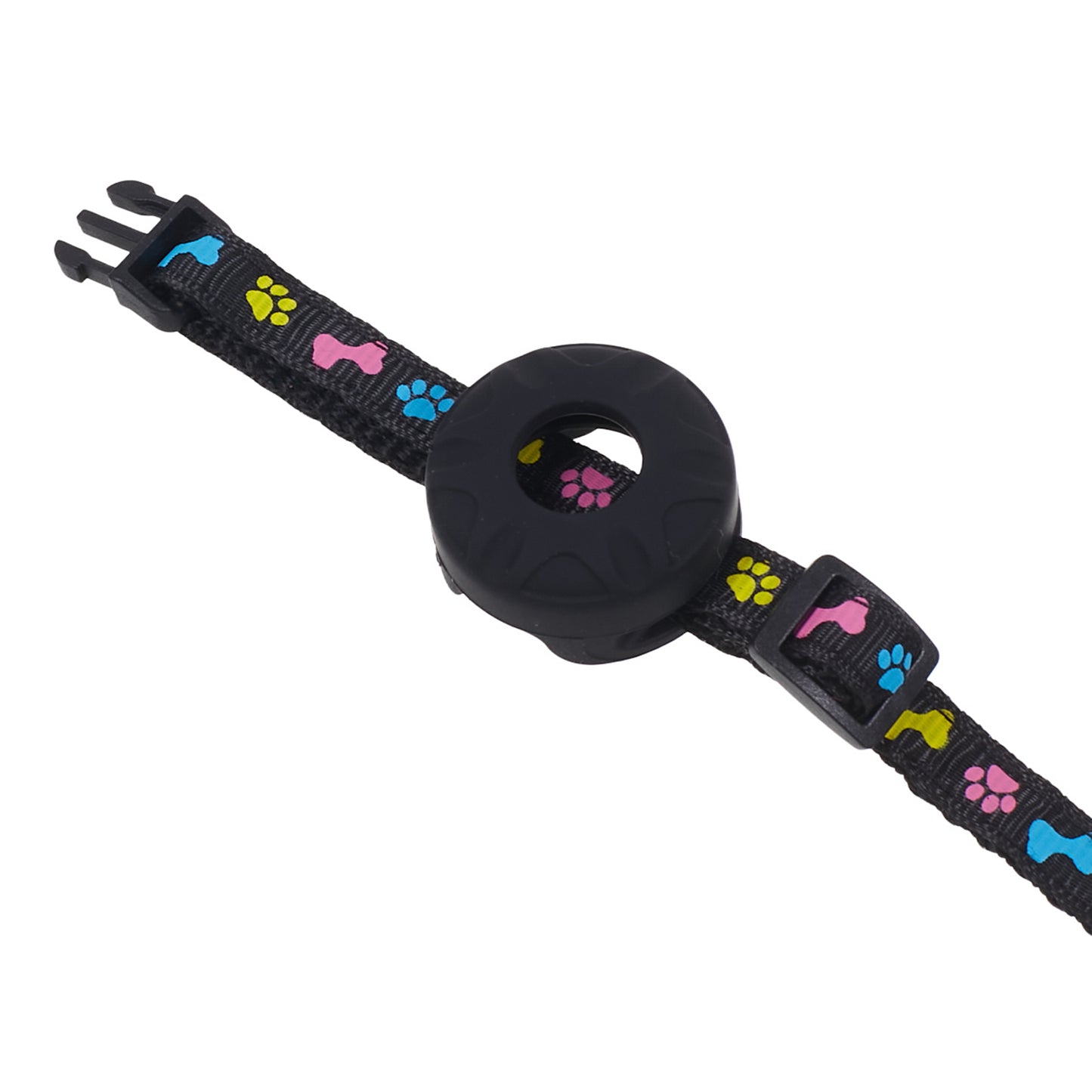 Silicone Case for AirTag Tracker Adjustable Pet Collar Anti-lost Cat Collar with Bell