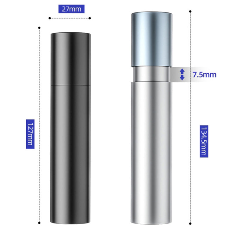 LED Outdoor Bright Zoomable Flashlight 1800mAh Waterproof Portable Handheld Light
