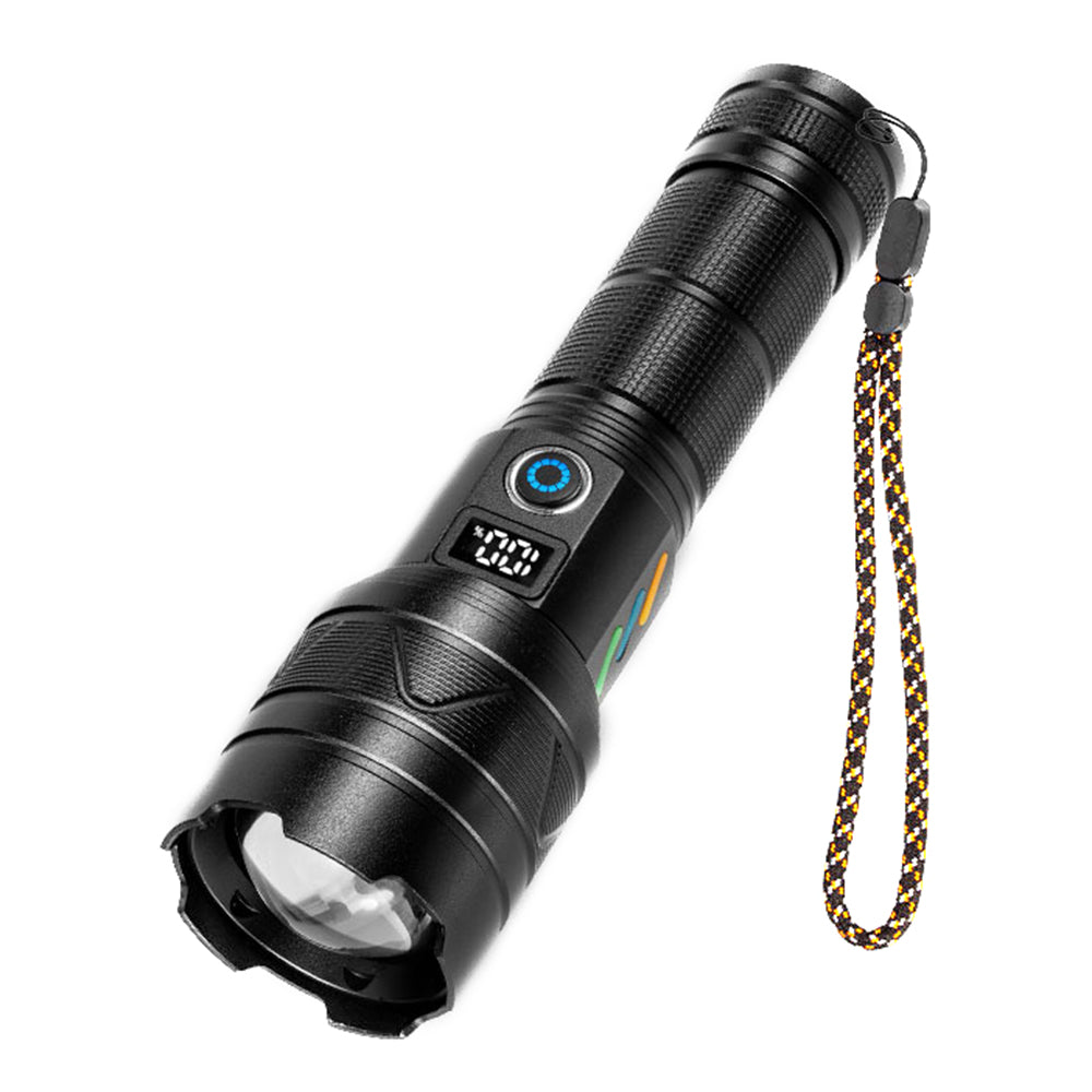 A06-A 20W Bright Laser 5-Mode Flashlight Aluminum Alloy Waterproof Outdoor Camping Hiking Torch