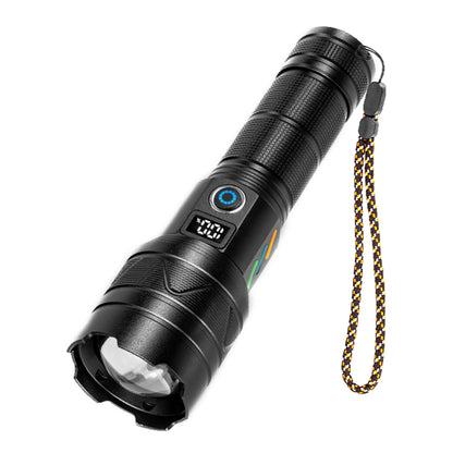 A06-A 20W Bright Laser 5-Mode Flashlight Aluminum Alloy Waterproof Outdoor Camping Hiking Torch