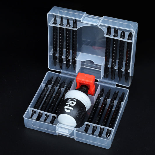 34-in-1 Screwdriver Set Carbon Steel Telescopic Magnetic Dual Purpose Slotted Phillips Screwdriver Kit