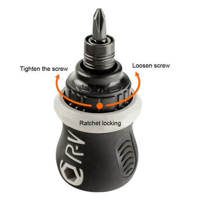 34-in-1 Screwdriver Set Carbon Steel Telescopic Magnetic Dual Purpose Slotted Phillips Screwdriver Kit
