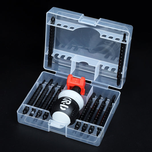 22-in-1 Ratchet Screwdriver Set Dual Purpose Slotted Phillips Bits Carbon Steel Screwdriver Kit