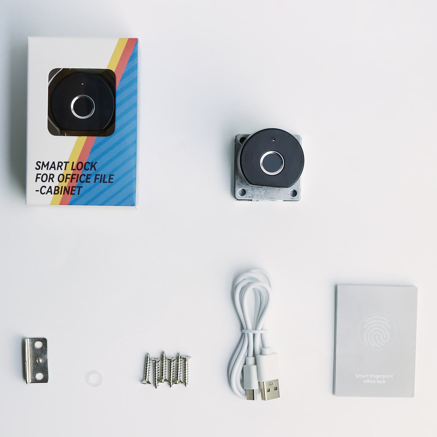 ANYTEK L25 Fingerprint Sensor Drawer Lock Wooden Boxes Safe Locks Furniture Cabinet Lock