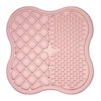 Dog Cat Food Licking Mat Silicone Suction Cup Anti Choking Pet Slow Eating Food Pad (No FDA Certification, BPA Free)