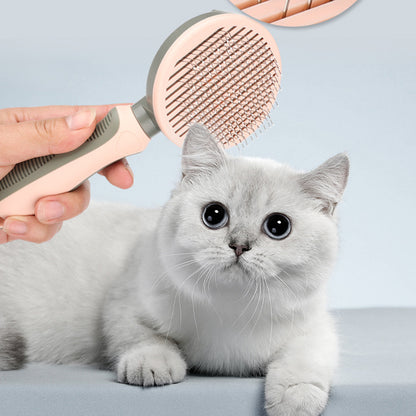 HISTOTREE Pet Hair Removal Needle Comb Dog Cat Floating Hair Cleaning Brush Grooming Supplies, ST