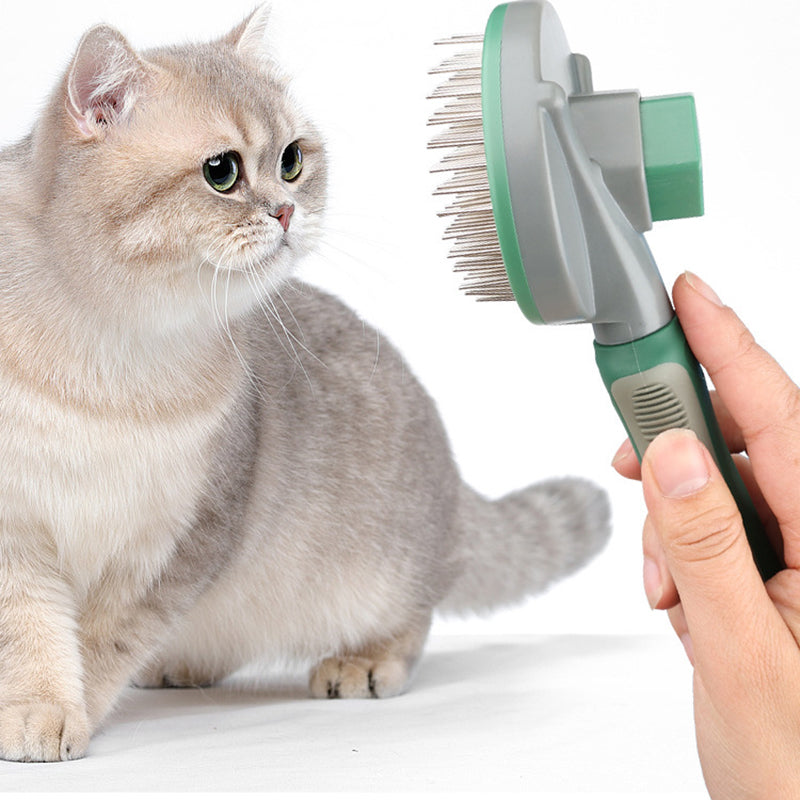 HISTOTREE Pet Hair Removal Needle Comb Dog Cat Floating Hair Cleaning Brush Grooming Supplies, ST