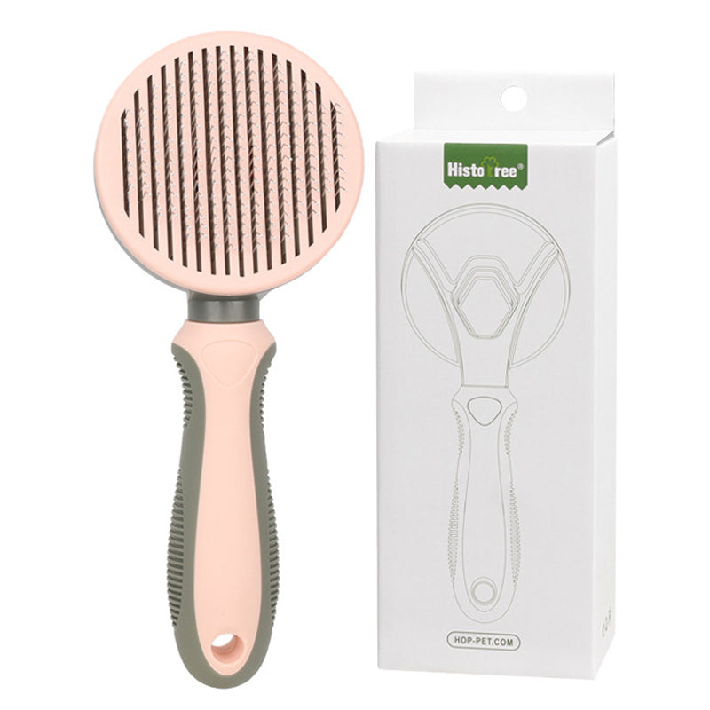 HISTOTREE Pet Hair Removal Needle Comb Dog Cat Floating Hair Cleaning Brush Grooming Supplies, ST