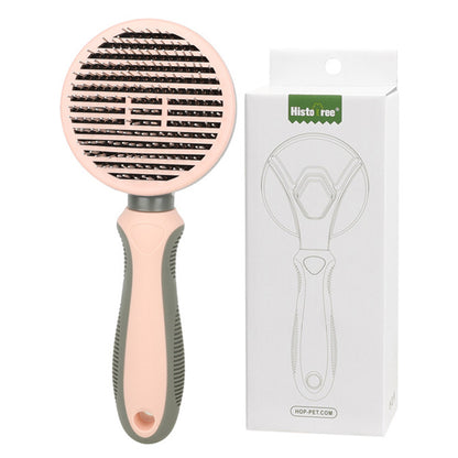 HISTOTREE Pet Hair Removal Needle Comb Dog Cat Floating Hair Cleaning Brush Grooming Supplies, ST