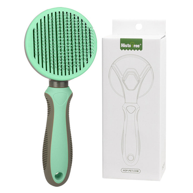 HISTOTREE Pet Hair Removal Needle Comb Dog Cat Floating Hair Cleaning Brush Grooming Supplies, ST
