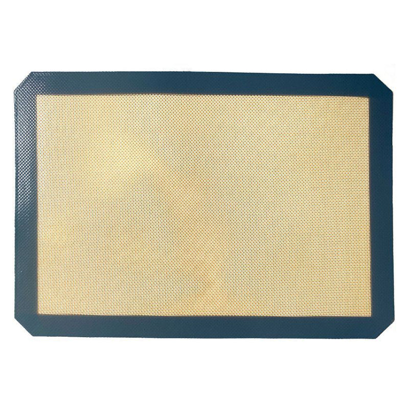 Silicone Baking Mat Cookie Pad Rolling Dough Mat Oven Sheet, Cutted Edge / 40x60cm (BPA-Free, No FDA Certified)