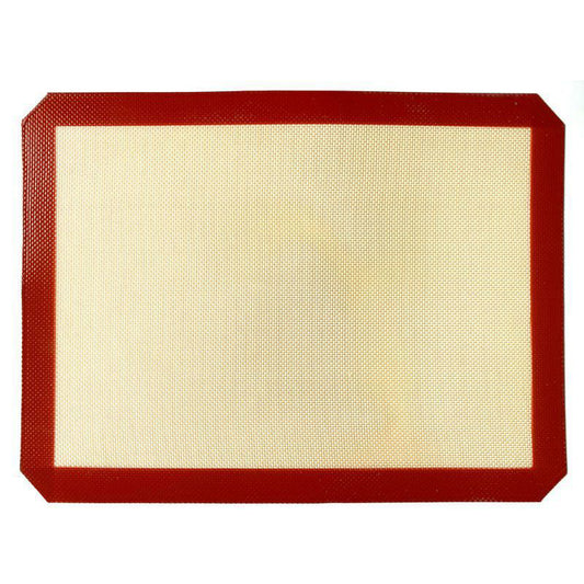 Silicone Baking Mat Cookie Pad Rolling Dough Mat Oven Sheet, Cutted Edge / 40x60cm (BPA-Free, No FDA Certified)