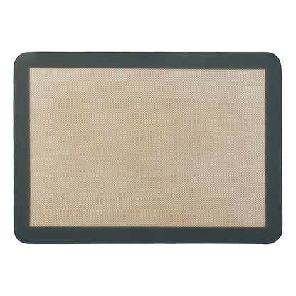 Silicone Baking Mat Cookie Pad Rolling Dough Mat Non-stick Oven Sheet, Round Edge / 29.5x42cm (BPA-Free, No FDA Certified)