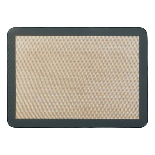 Silicone Baking Mat Cookie Pad Rolling Dough Mat Non-stick Oven Sheet, Round Edge / 29.5x42cm (BPA-Free, No FDA Certified)