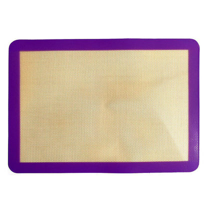 Silicone Baking Mat Cookie Pad Rolling Dough Mat Non-stick Oven Sheet, Round Edge / 29.5x42cm (BPA-Free, No FDA Certified)