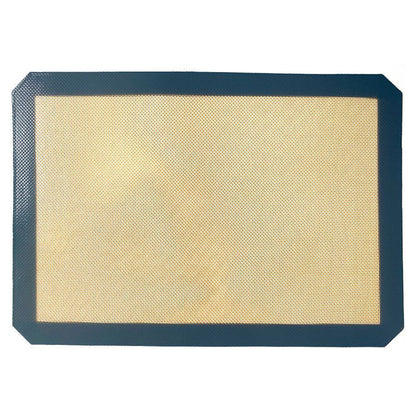 Non-stick Silicone Baking Mat Cookie Pad Rolling Dough Mat Oven Sheet, Cutted Edge / 29.5x42cm (BPA-Free, No FDA Certified)