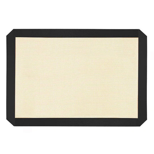 Heat Resistant Silicone Baking Mat Cookie Pad Rolling Dough Mat Oven Sheet, Cutted Edge / 30x40cm (BPA-Free, No FDA Certified)