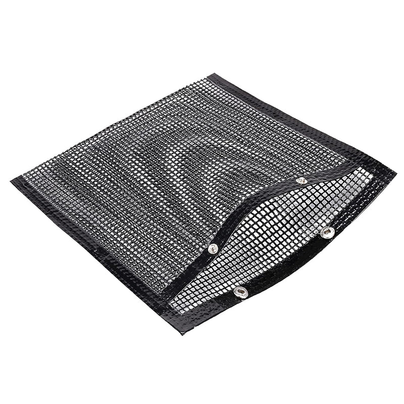 30x24CM Fiberglass Barbecue Grill Bags Mesh Pouch Heat-Resistant BBQ Meat Vegetable Grilling Bag (BPA-Free, No FDA Certified)