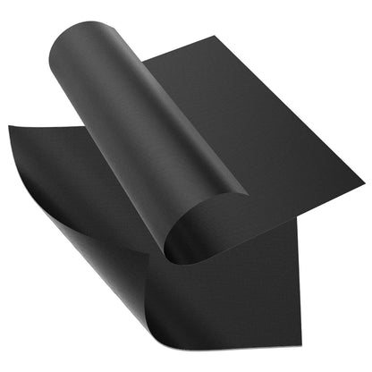2PCS 33CMx40CMx0.2MM PTFE Fiberglass Mats Non-Stick Liners Outdoor Barbecue Meat Grilling Roasting Mats (BPA-Free, No FDA Certified)