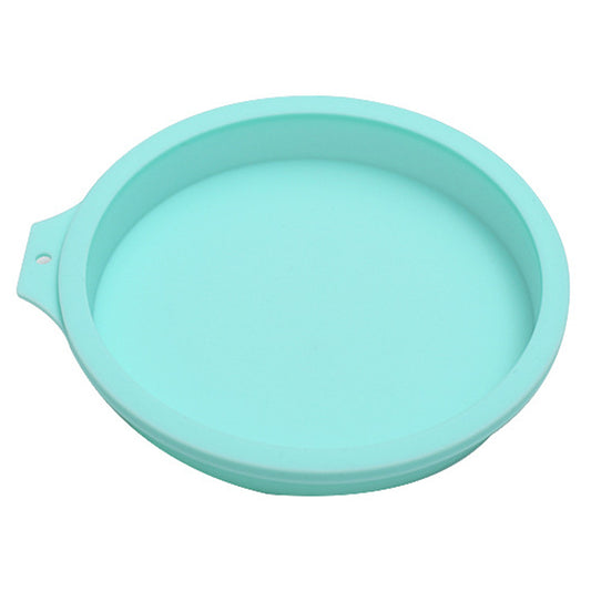 6-inch Cake Pan Silicone Mold Round Chiffon Cake Making Mold Baking Pan (BPA-Free, No FDA Certificate)
