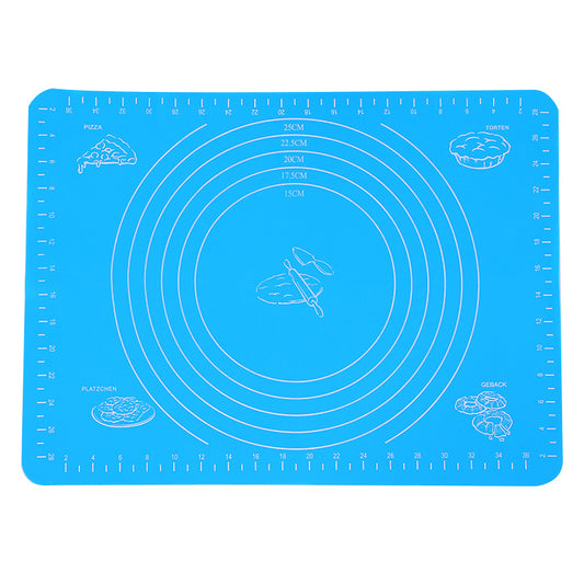 70x50CM Non-stick Silicone Rolling Dough Pastry Mat Anti-Slip Bottom Design Desktop Pad for Home (BPA-Free, No FDA Certified)