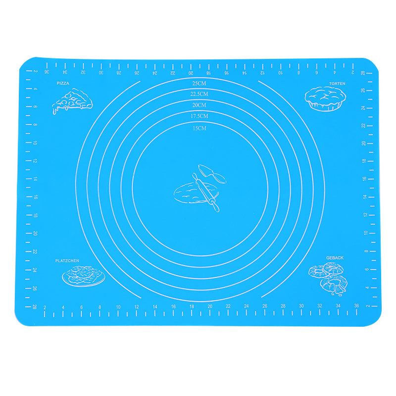 45x64CM Pastry Mat Non-stick Food-Safe Silicone Pad for Rolling Dough (BPA-Free, No FDA Certified)