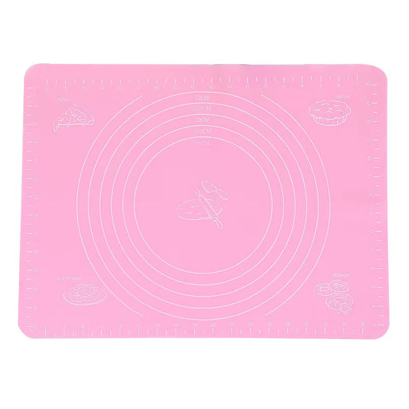 45x64CM Pastry Mat Non-stick Food-Safe Silicone Pad for Rolling Dough (BPA-Free, No FDA Certified)