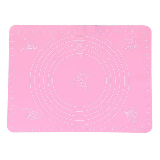 45x64CM Pastry Mat Non-stick Food-Safe Silicone Pad for Rolling Dough (BPA-Free, No FDA Certified)