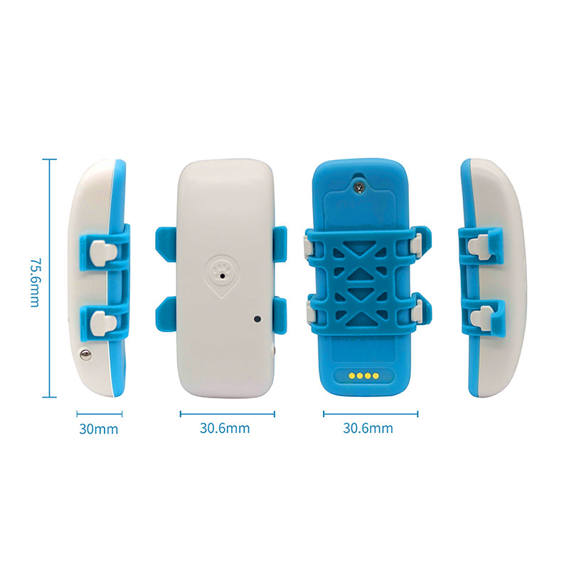 Mini 4G Petpositi Tracker IP67 Waterproof Dog GPS Collar Cat Locator Smart GPS Pets Tracker Alerter