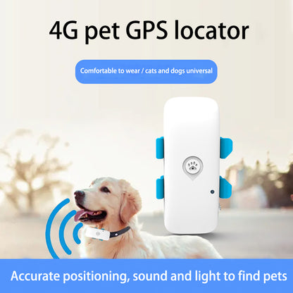 Mini 4G Petpositi Tracker IP67 Waterproof Dog GPS Collar Cat Locator Smart GPS Pets Tracker Alerter
