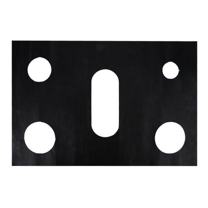 1Pc 5-Hob Stove Burner Cover Non-Stick Heat Resistant PTEF Fiberglass Cloth Stovetop Burner Protector