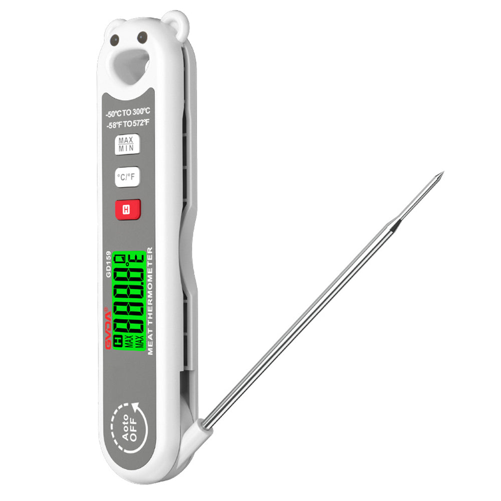GVDA GD159 Digital Food Thermometer Meat Oil Milk Temperature Measure Tool (BPA Free, No FDA Certification)