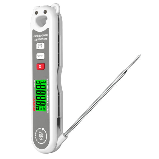 GVDA GD159 Digital Food Thermometer Meat Oil Milk Temperature Measure Tool (BPA Free, No FDA Certification)