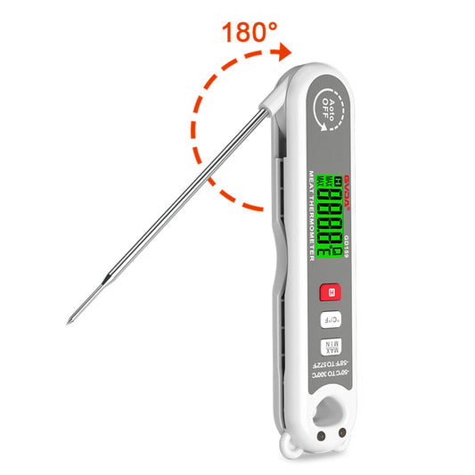 GVDA GD159 Digital Food Thermometer Meat Oil Milk Temperature Measure Tool (BPA Free, No FDA Certification)