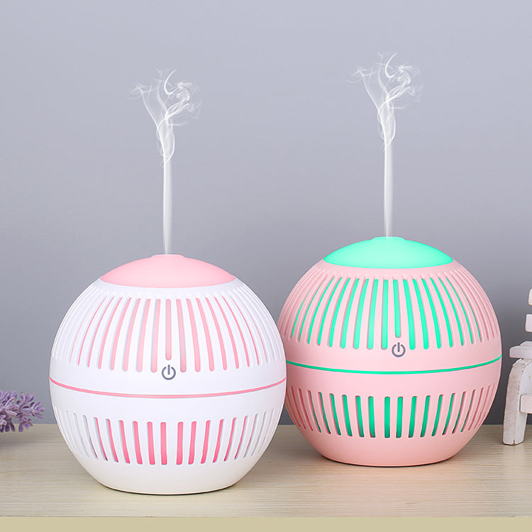USB Powered Humidifier Mute Home Office Car Mist Diffuser with Colorful Night Light