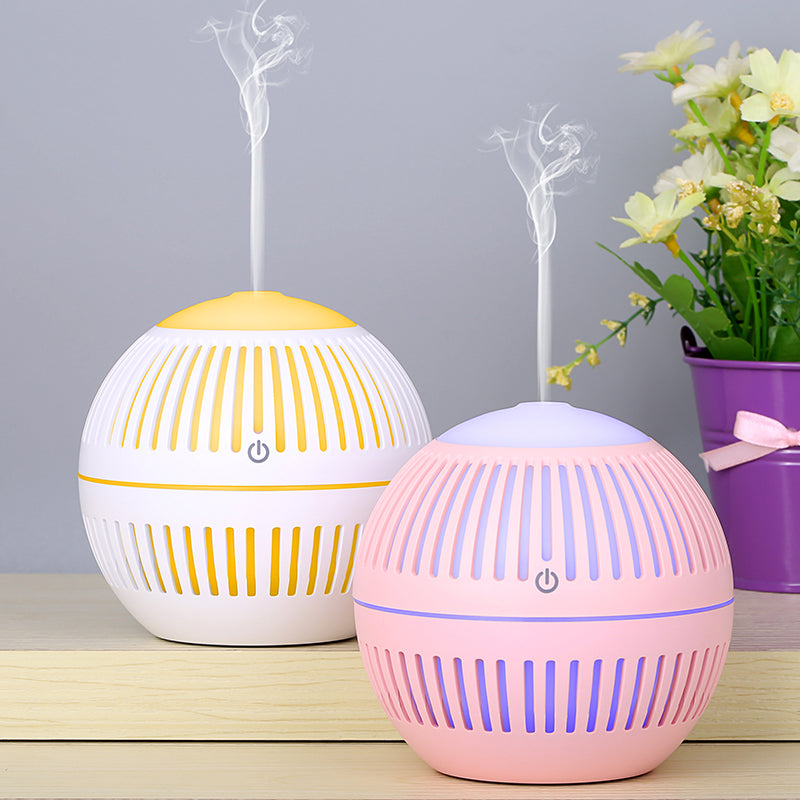 USB Powered Humidifier Mute Home Office Car Mist Diffuser with Colorful Night Light