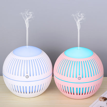 USB Powered Humidifier Mute Home Office Car Mist Diffuser with Colorful Night Light