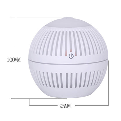 USB Powered Humidifier Mute Home Office Car Mist Diffuser with Colorful Night Light