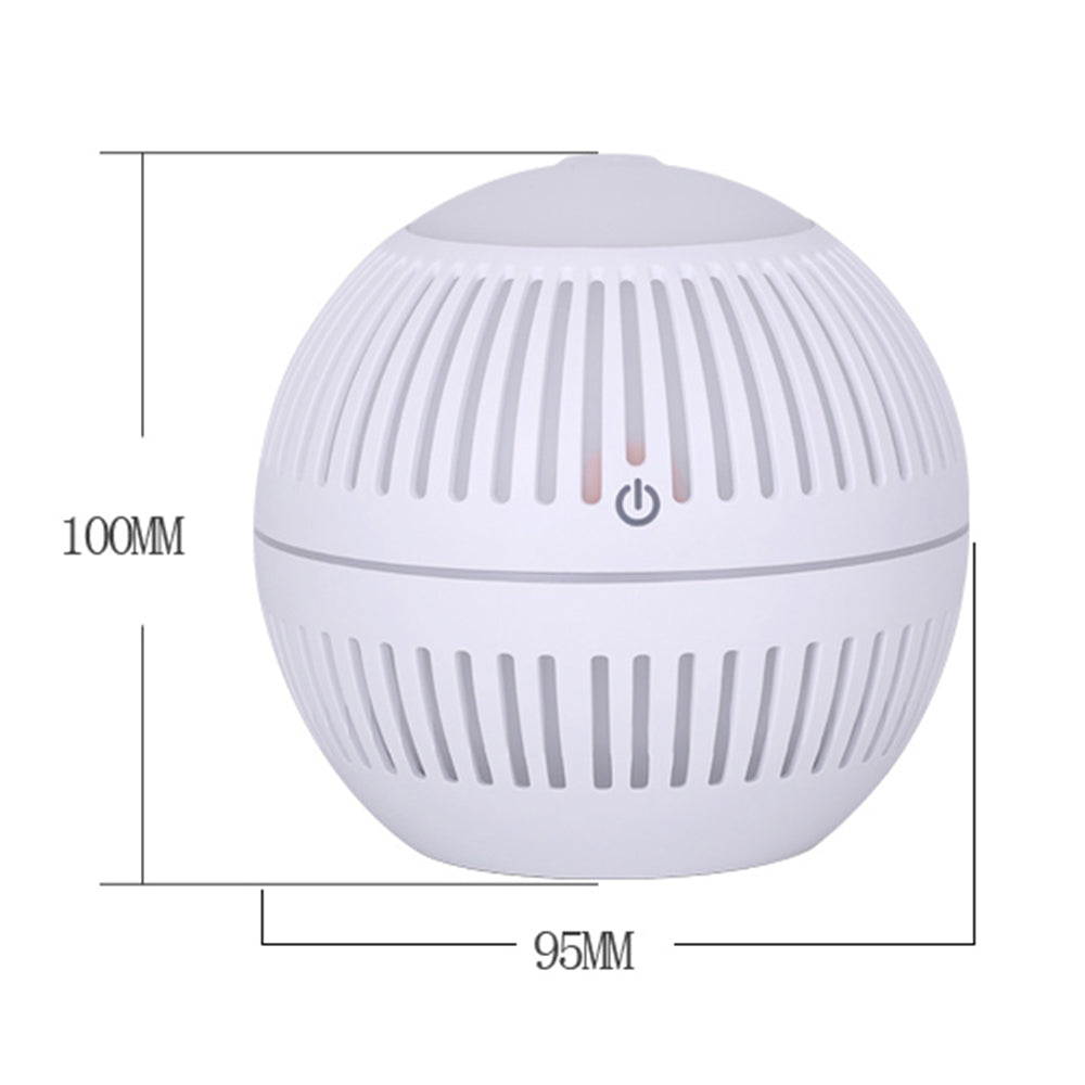 USB Powered Humidifier Mute Home Office Car Mist Diffuser with Colorful Night Light