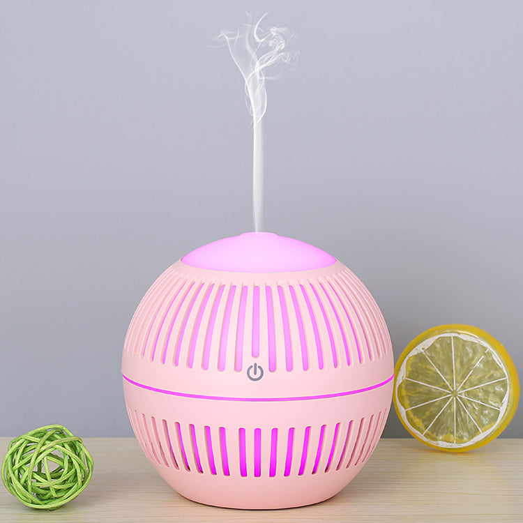 USB Powered Humidifier Mute Home Office Car Mist Diffuser with Colorful Night Light