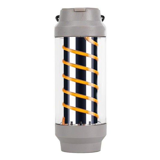 Rechargeable Outdoor Camping Spiral Light Waterproof Tent Lantern Hanging Lamp