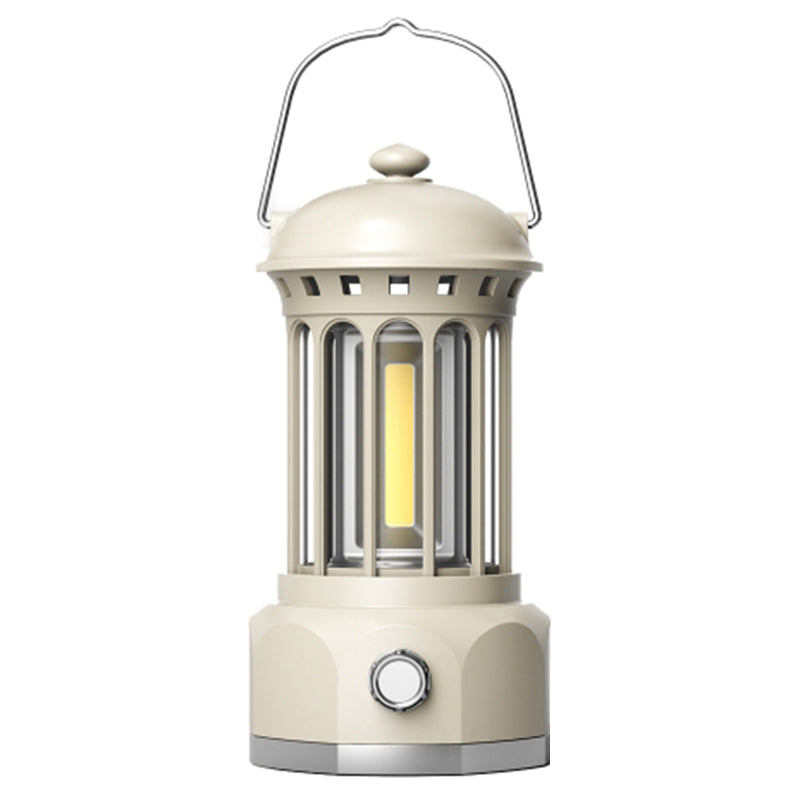 Battery Powered Tent Hanging Light Lantern Lamp Retro Style COB Camping Hiking Light, Size: L