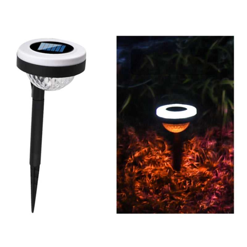 JG04803 Outdoors Solar Dynamic Flame Lamp Garden Ground Lamp Landscape Lighting