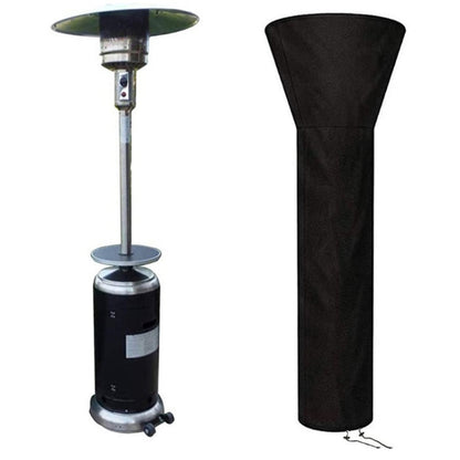 221x85x48cm Waterproof 210D Oxford Cloth Patio Heater Cover Dustproof Pyramid Vertical Outside Protection Cover