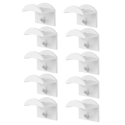 10Pcs Adhesive Hat Hook for Baseball Cap Plastic Minimalist Wall Mount Holder Hanger Rack