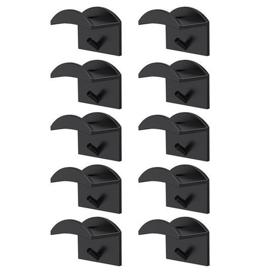 10Pcs Adhesive Hat Hook for Baseball Cap Plastic Minimalist Wall Mount Holder Hanger Rack