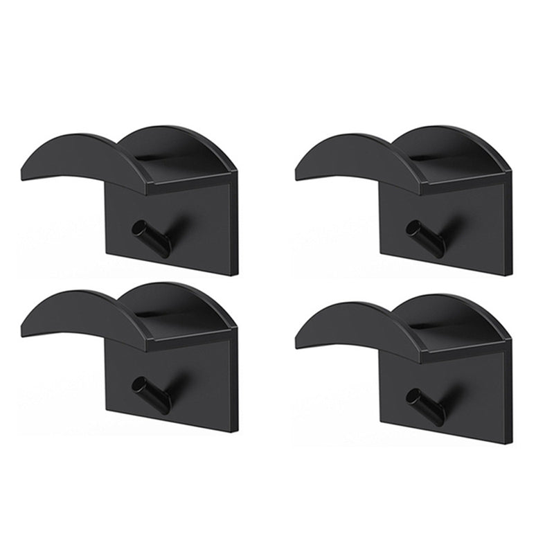 4Pcs Adhesive Hat Holder Hook for Baseball Cap Wall Mount Organizer Plastic Minimalist Hanger Rack